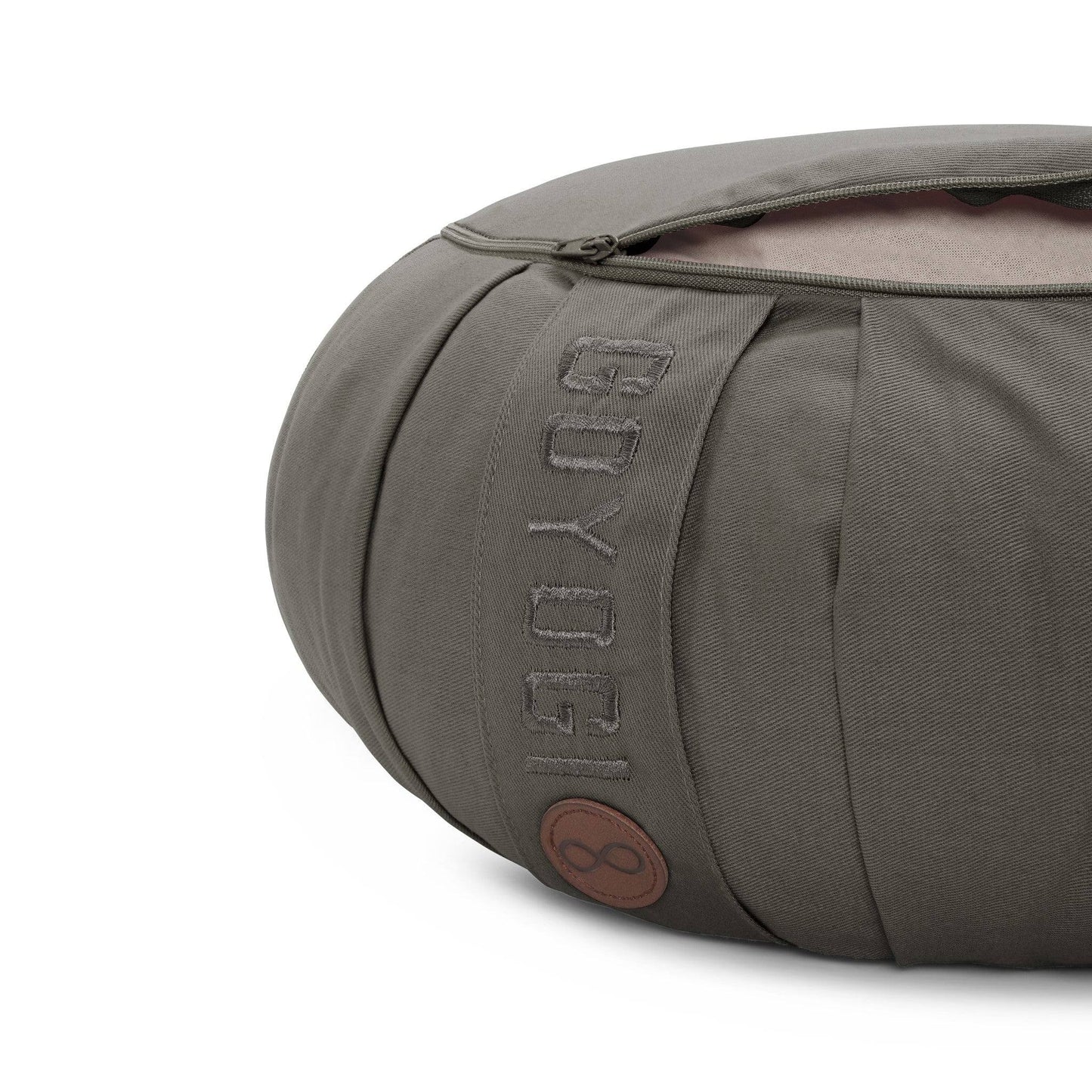 Calm Crescent Meditation Cushion - Dark Grey