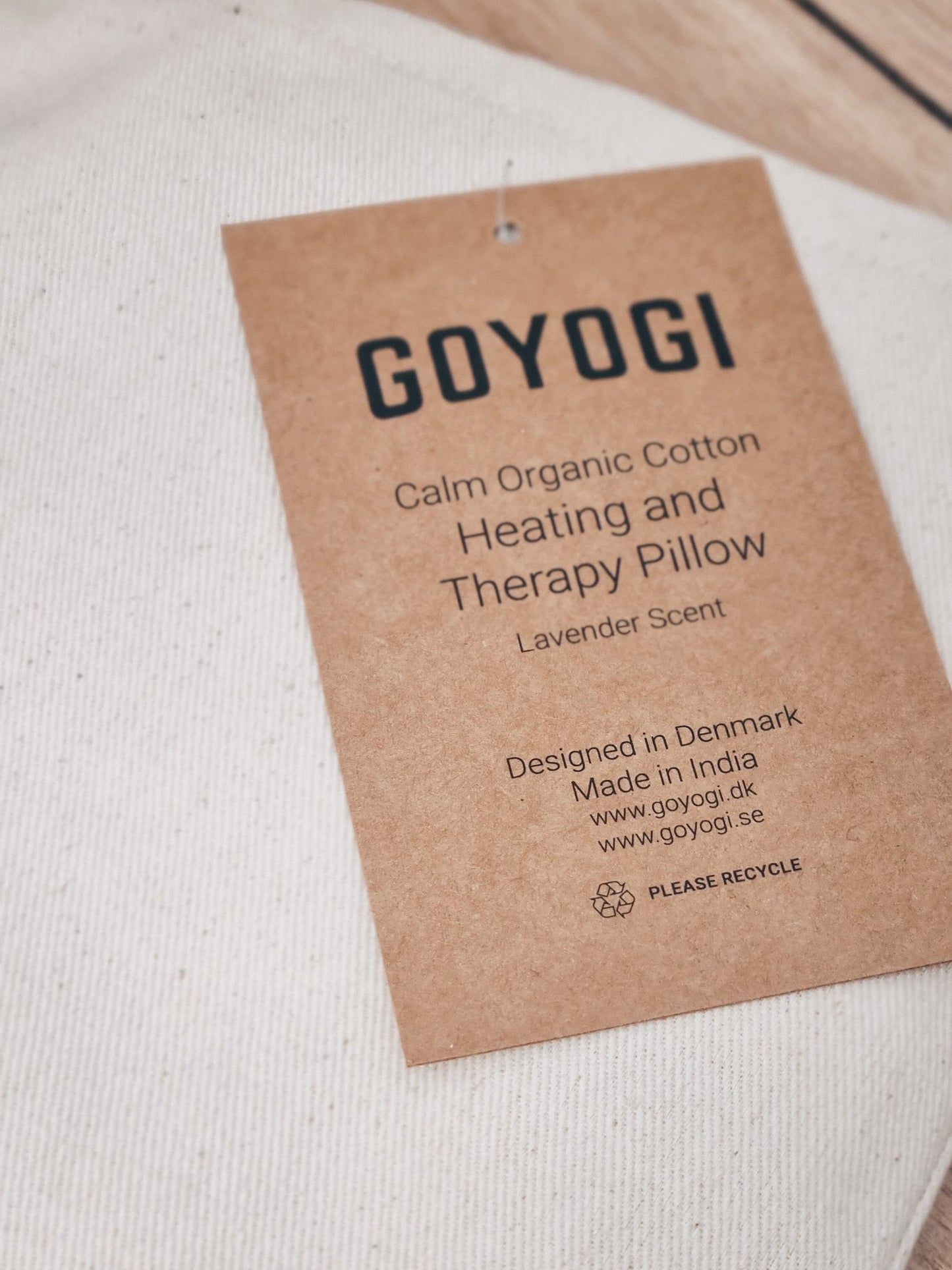 Calm Heating and Therapy pillow - Natural
