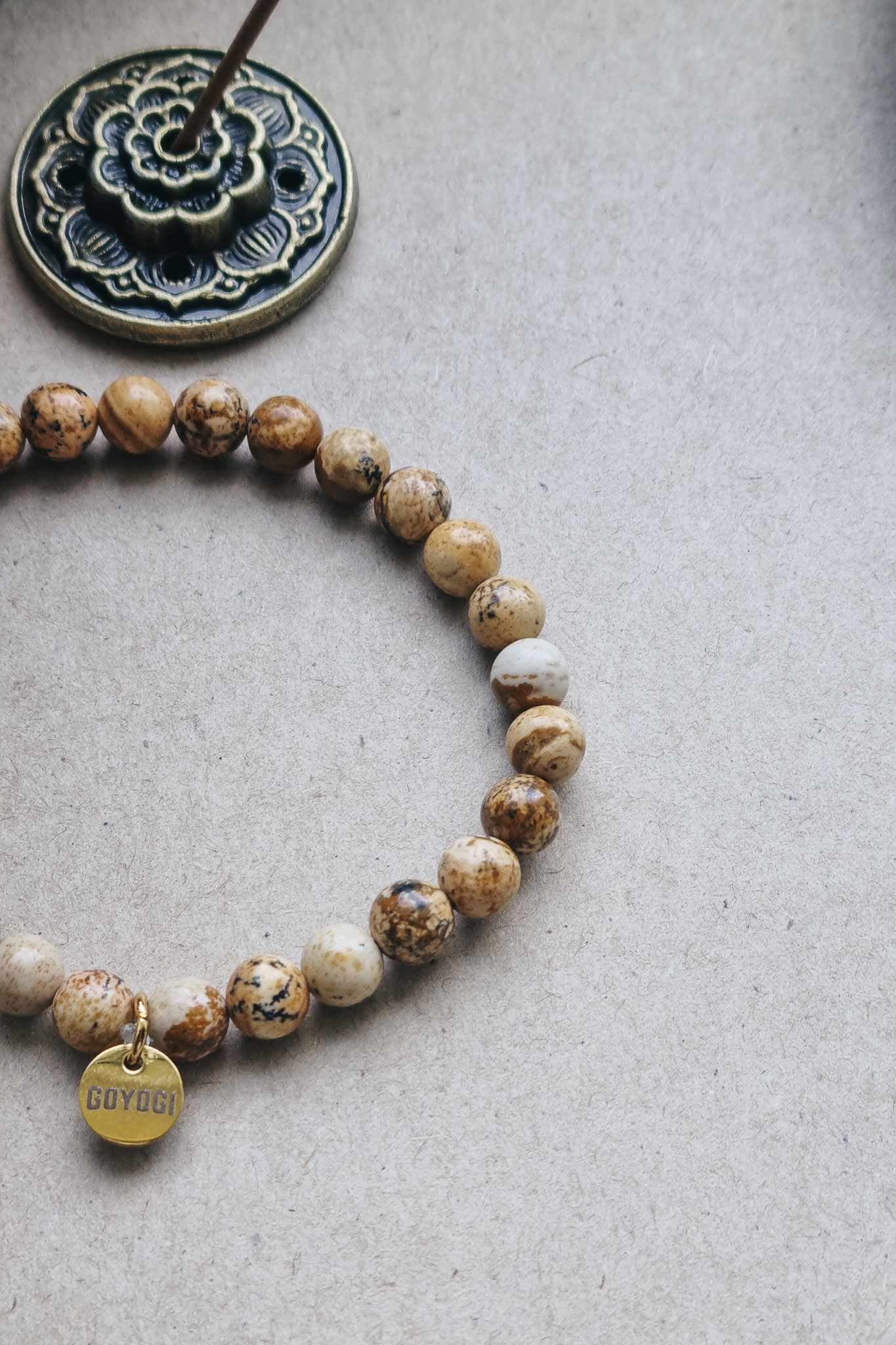 Mantra ENERGY Armbånd – Posisjonering – Picture Jaspis -