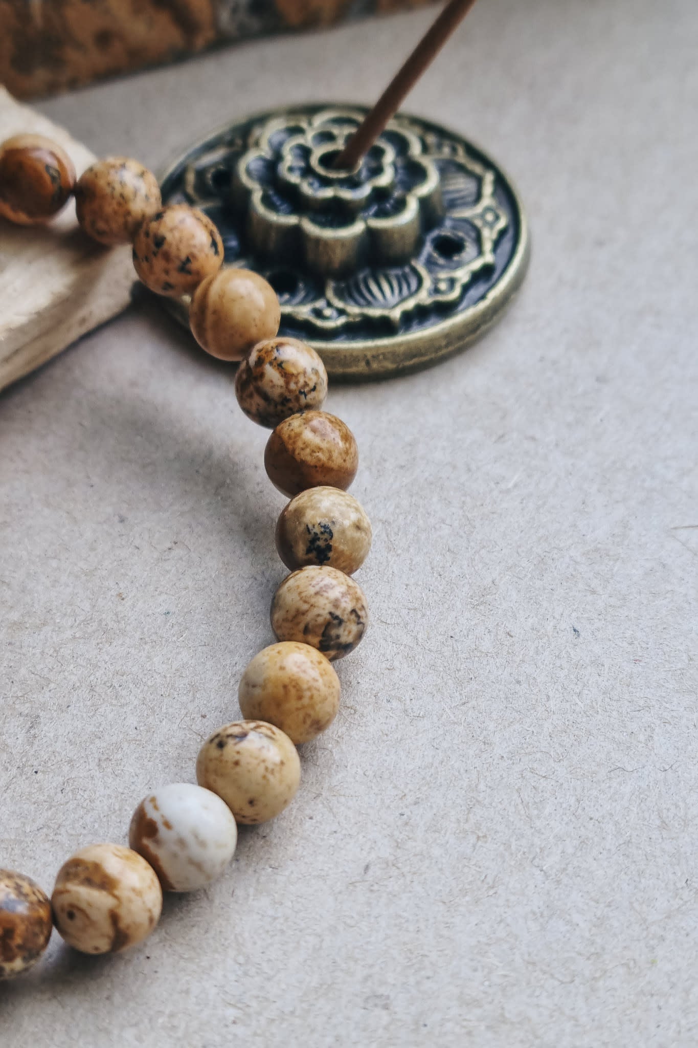 Mantra ENERGY Armbånd – Posisjonering – Picture Jaspis -