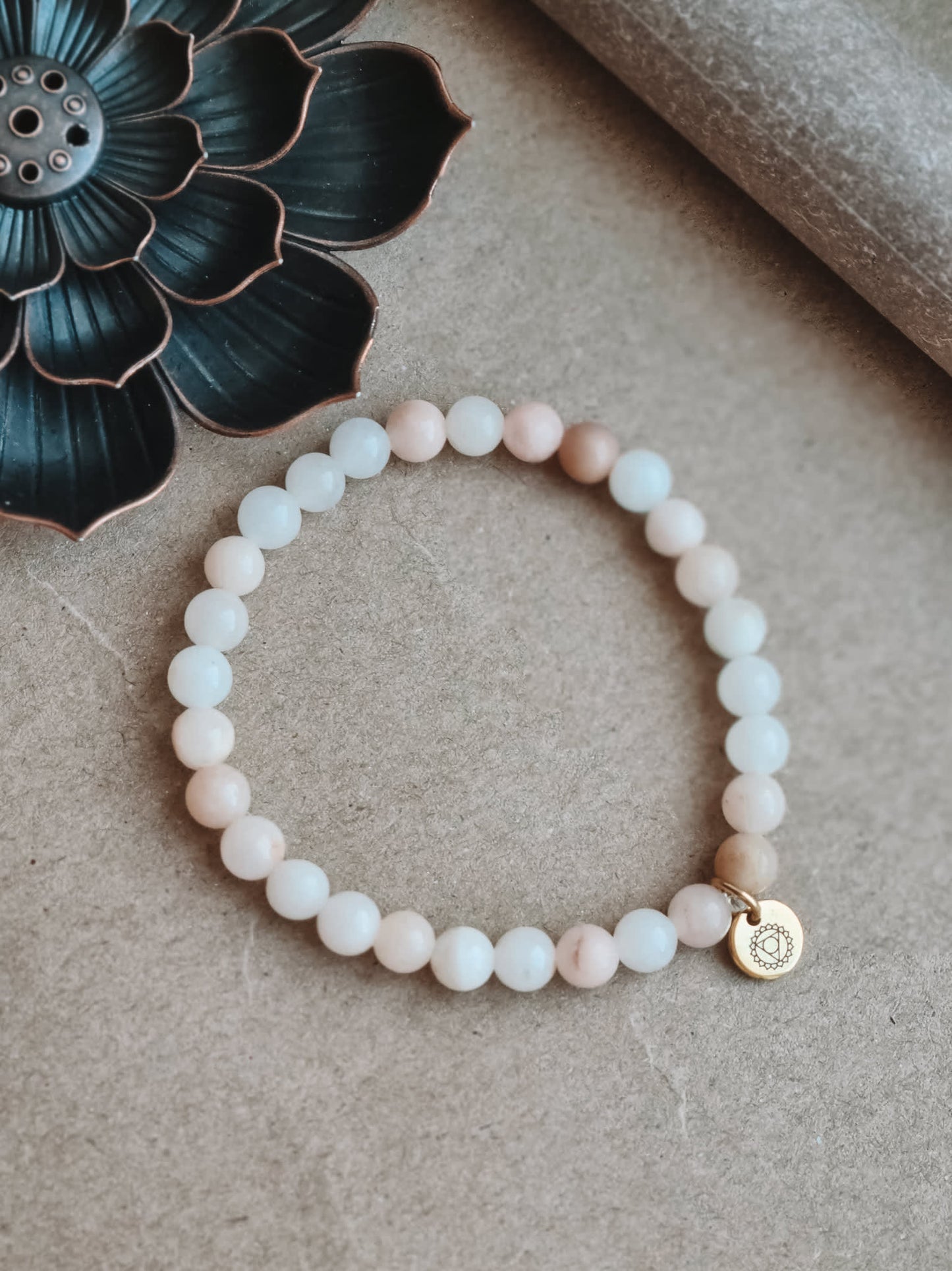 Mantra ENERGY armbånd – Frihet – Rosa aventurin -