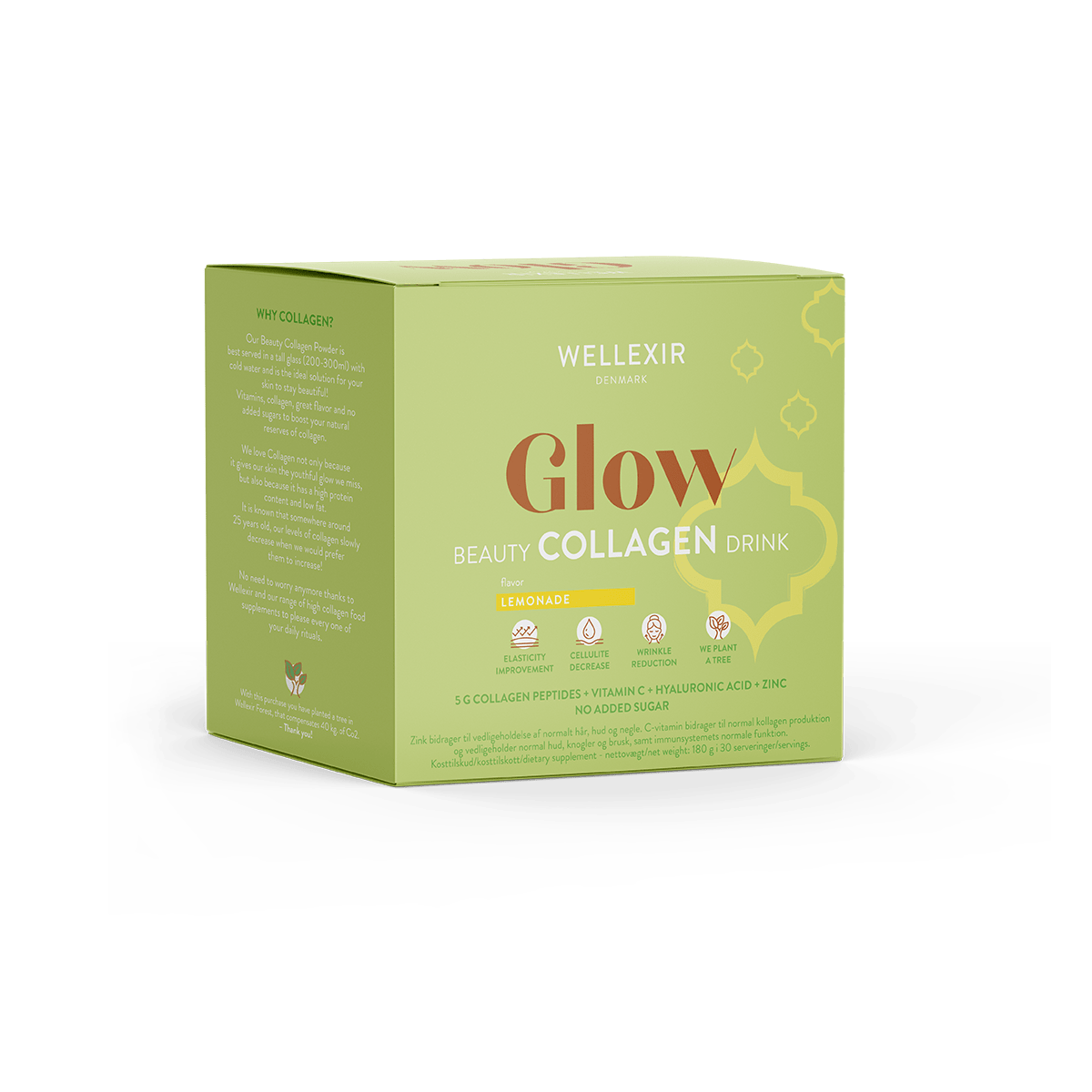 Wellexir Glow Beauty Drink - Lemonade 30 BOX -
