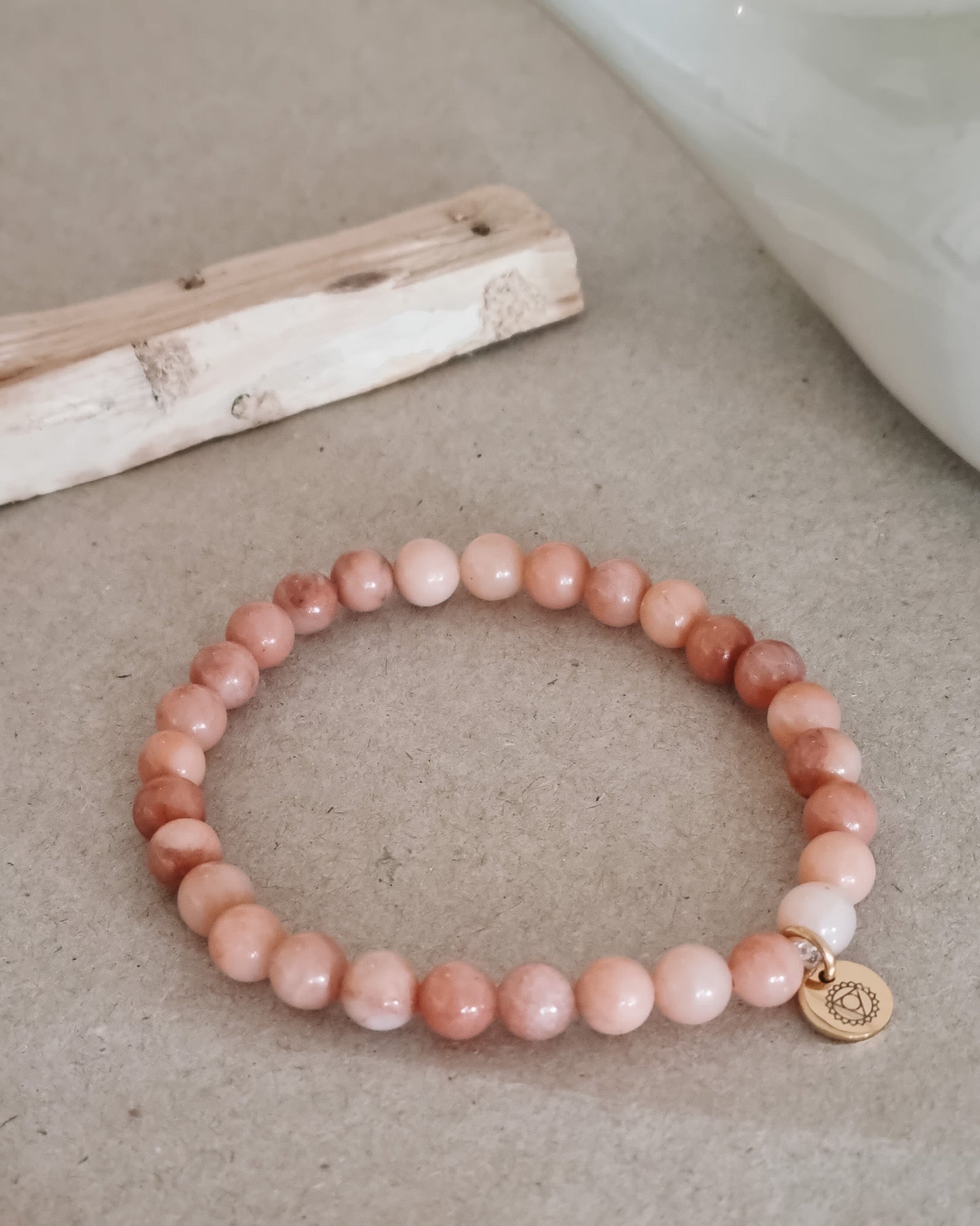 Mantra ENERGY armbånd – Frihet – Rosa aventurin -