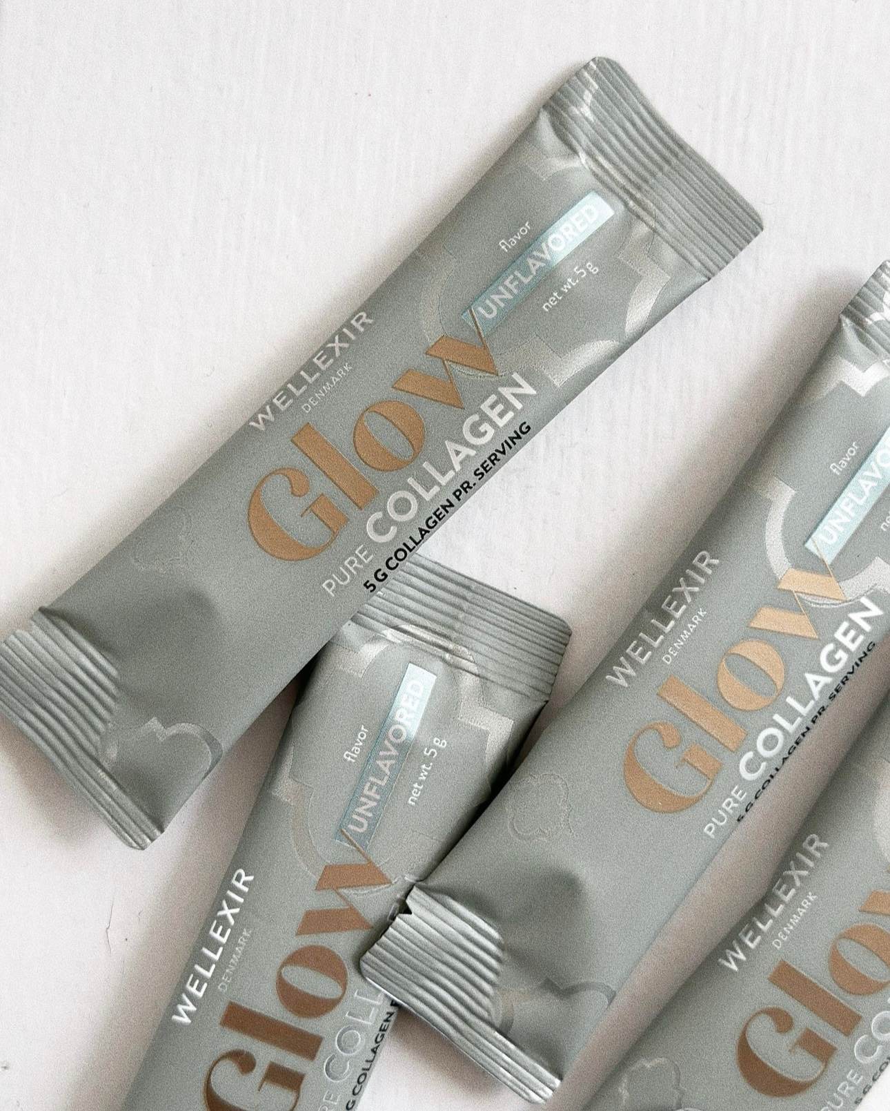 Wellexir Glow Pure Collagen 30 sachet Box -