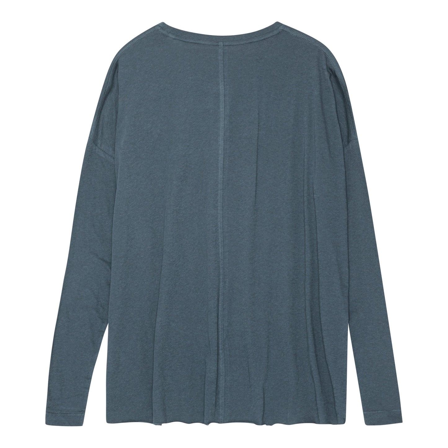 Lion Drapy Tee - Dusty Blue