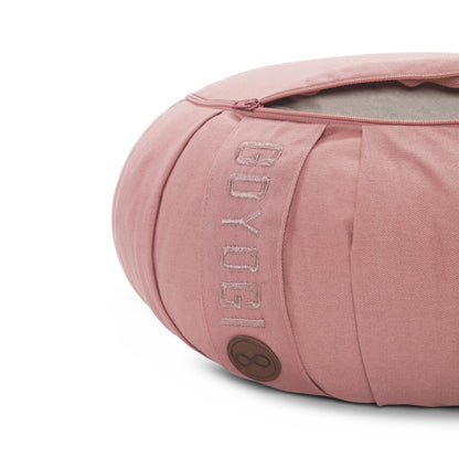 Calm Crescent Meditation Cushion - Rose