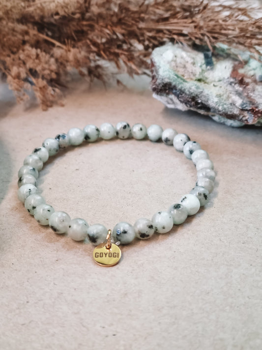 Mantra ENERGY Armbånd – Letthet – Kiwi Jaspis -