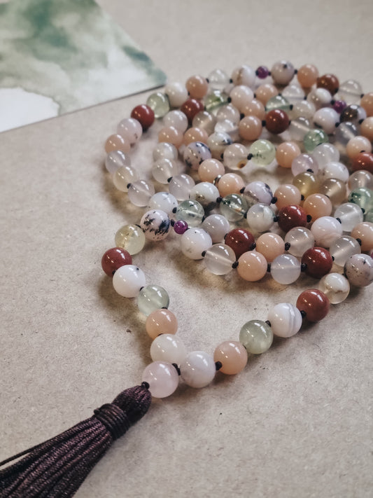 Mantra Mala - "Jeg blomstrer" -