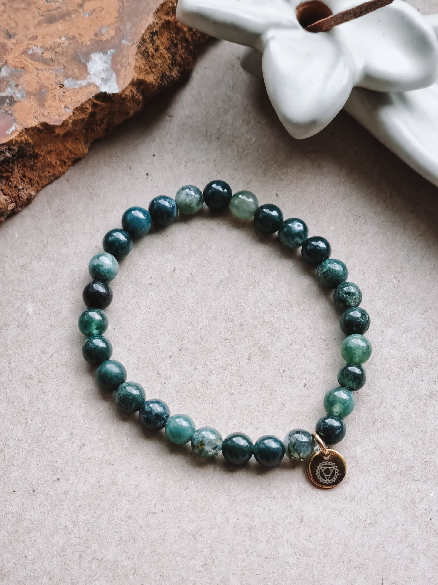 Mantra ENERGY Armbånd – Ro – Moseagat -