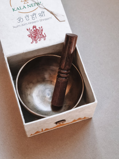 Singing bowl with wooden stick - Nepal -
