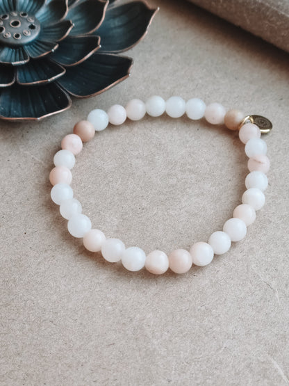 Mantra ENERGY armbånd – Frihet – Rosa aventurin -