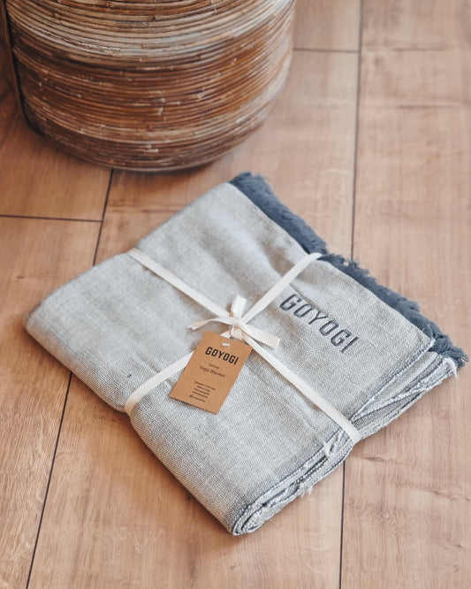 Deluxe Yoga Blanket - Grey