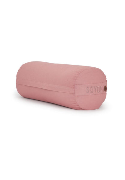 Calm Organic cotton Yoga Bolster - Rose