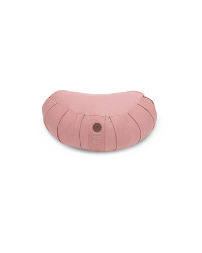 Calm Crescent Meditation Cushion - Rose