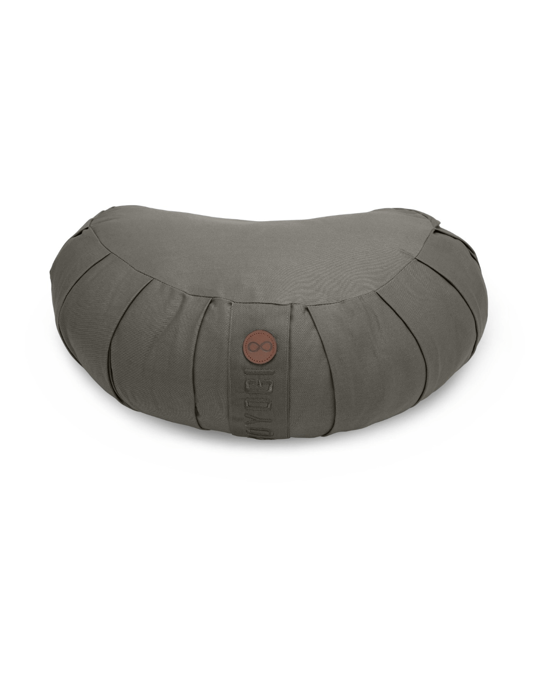 Calm Crescent Meditation Cushion - Dark Grey