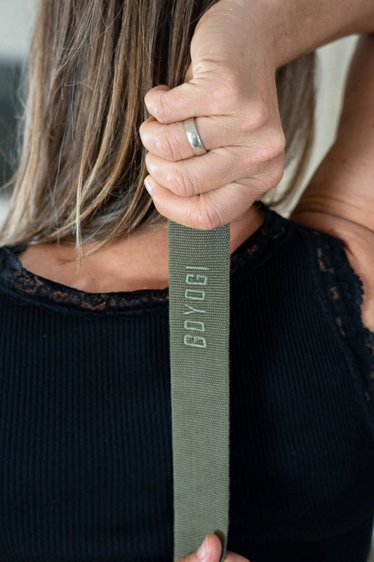Calm Yoga Studio strap 280 cm - Dark Olive