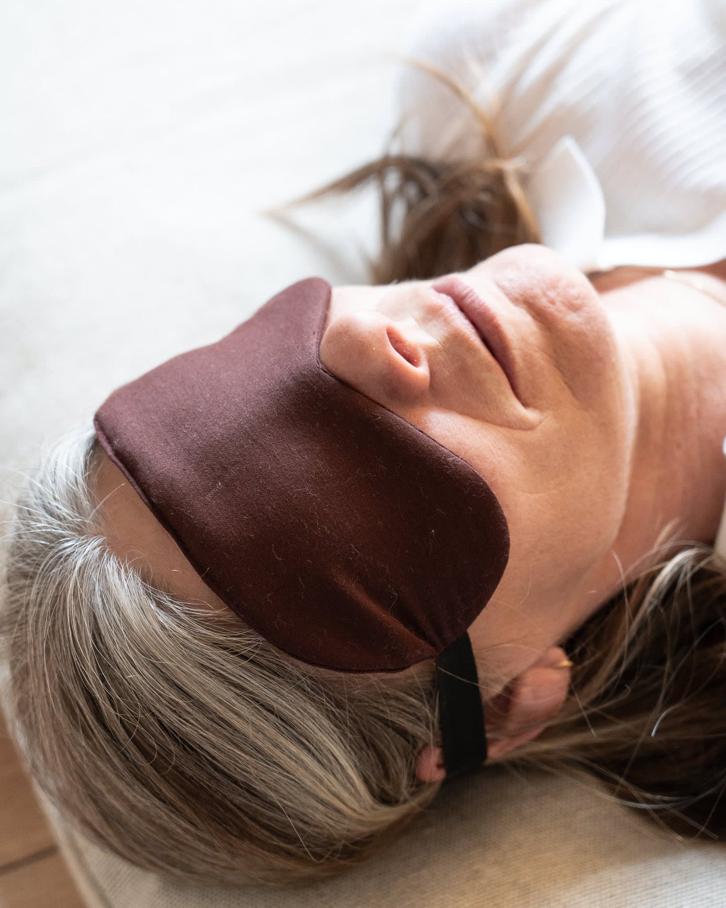 Peaceful eyemask - Dark Brown