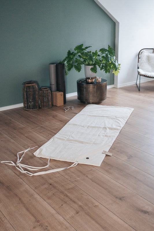 Calm Organic Cotton Yin Futon mat - Natural