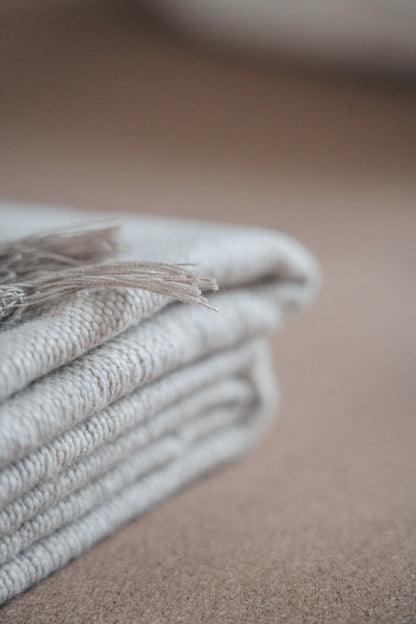 Deluxe Yoga Blanket - Beige