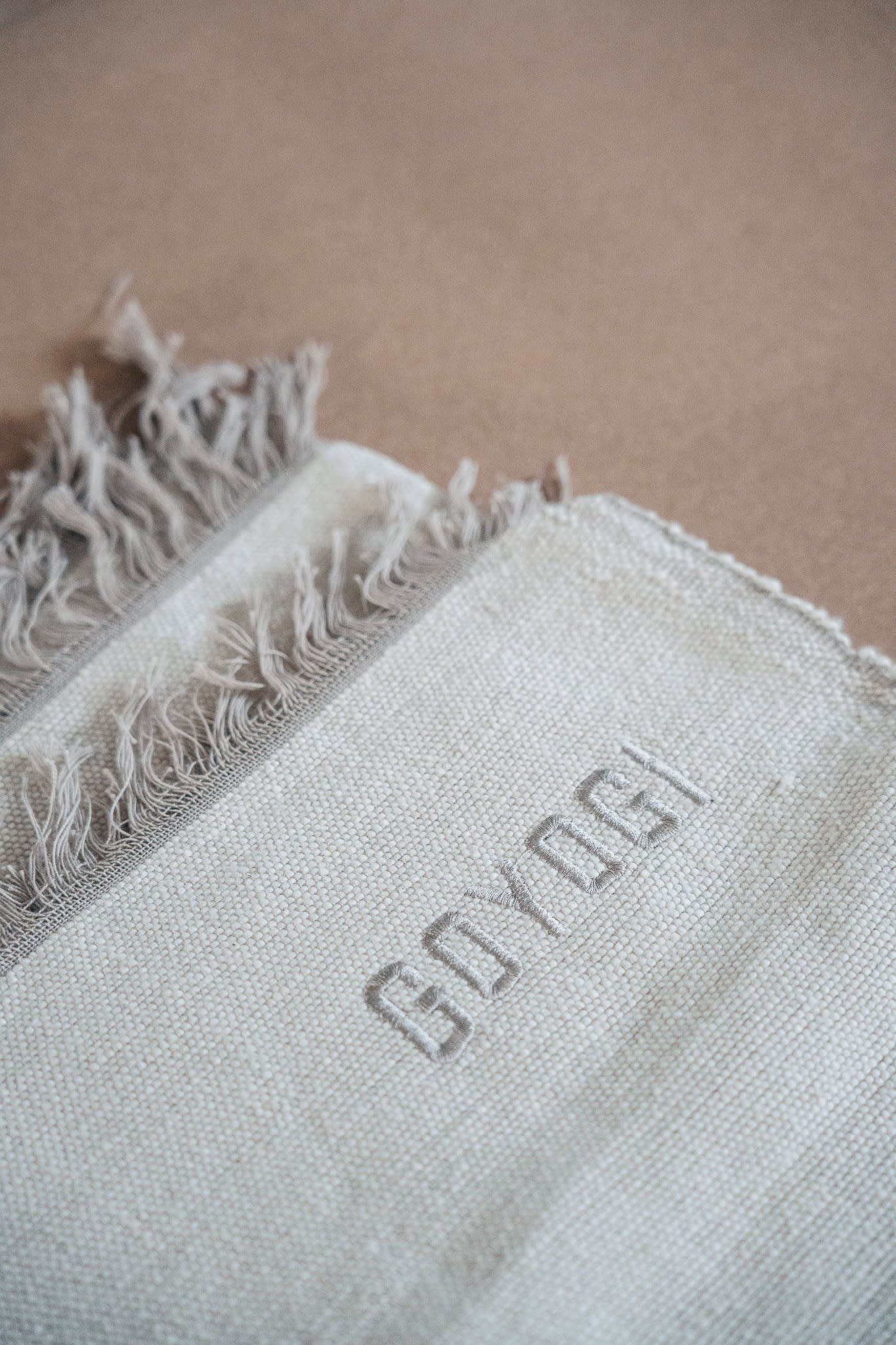 Deluxe Yoga Blanket - Beige
