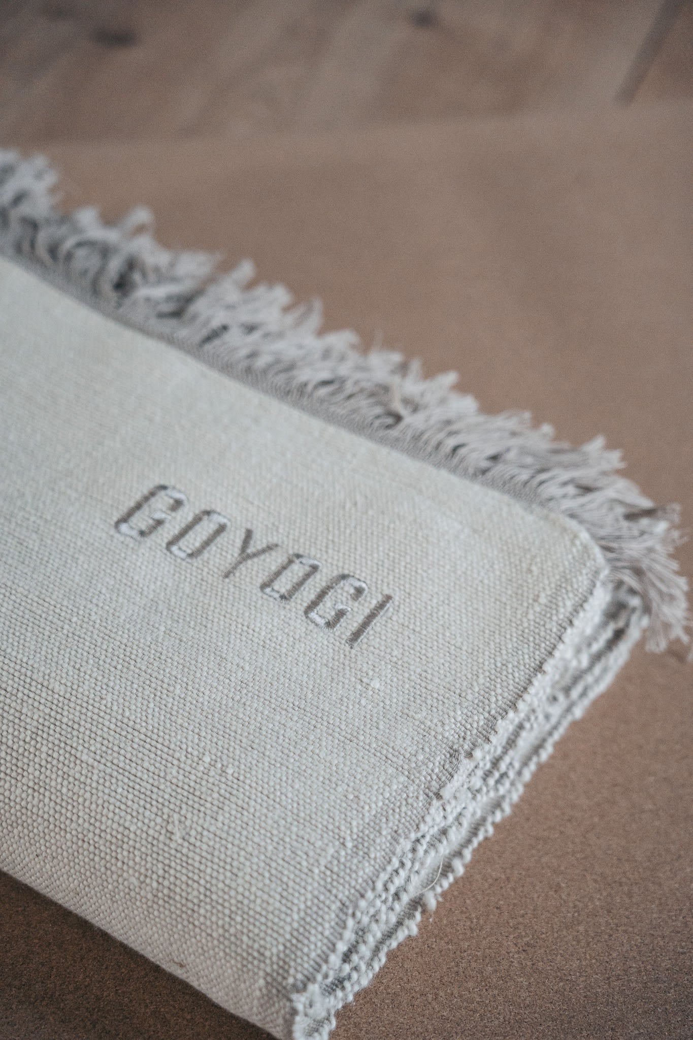 Deluxe Yoga Blanket - Beige
