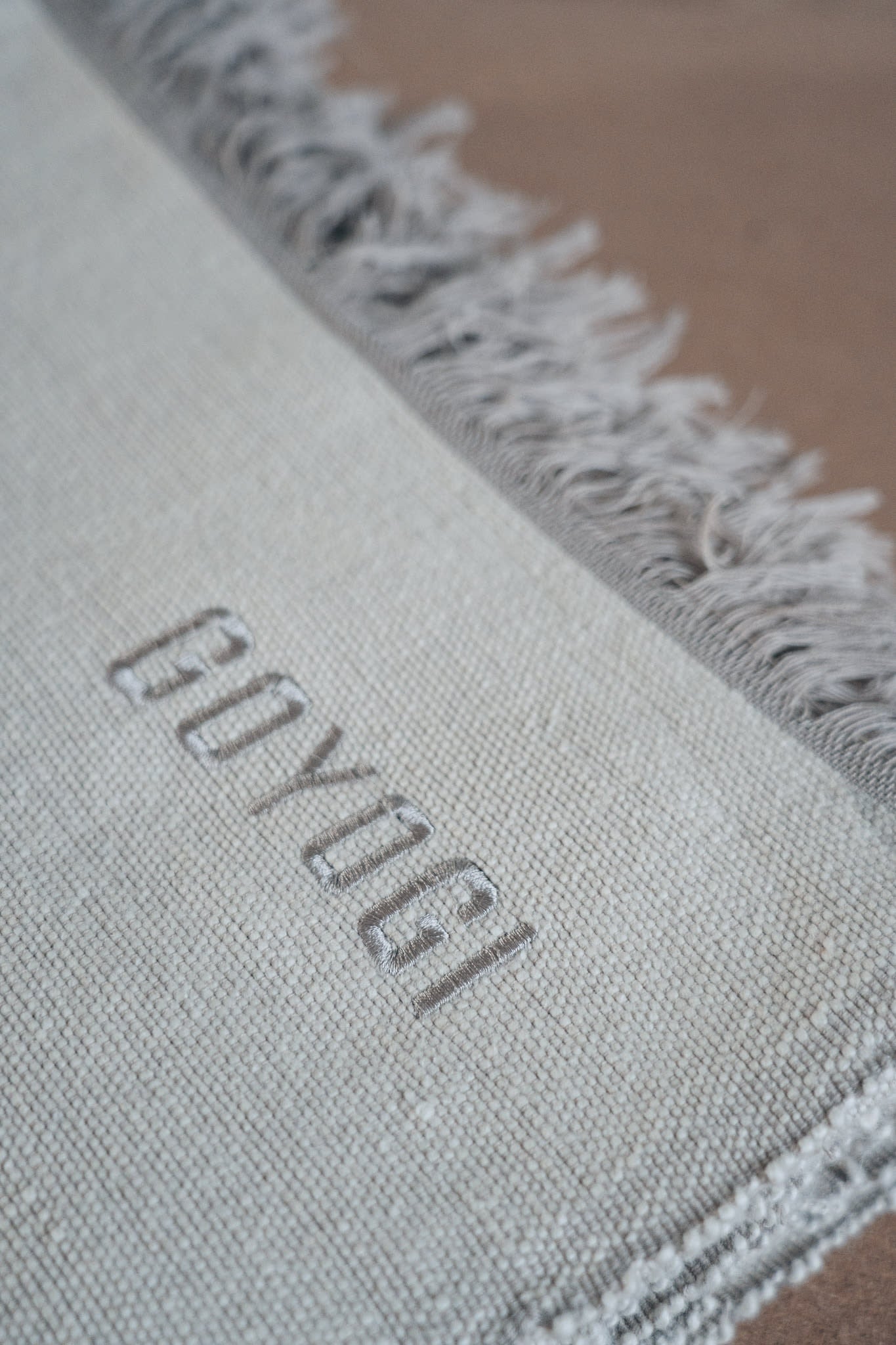 Deluxe Yoga Blanket - Beige