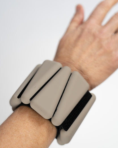 Infinity Weight Bangles - Sand