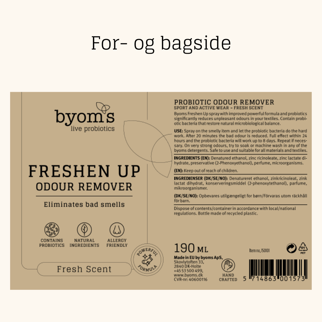 Freshen up - pleie av delikate stoffer - ullrens -