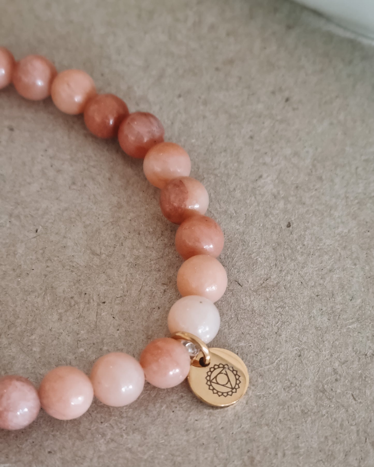 Mantra ENERGY armbånd – Frihet – Rosa aventurin -