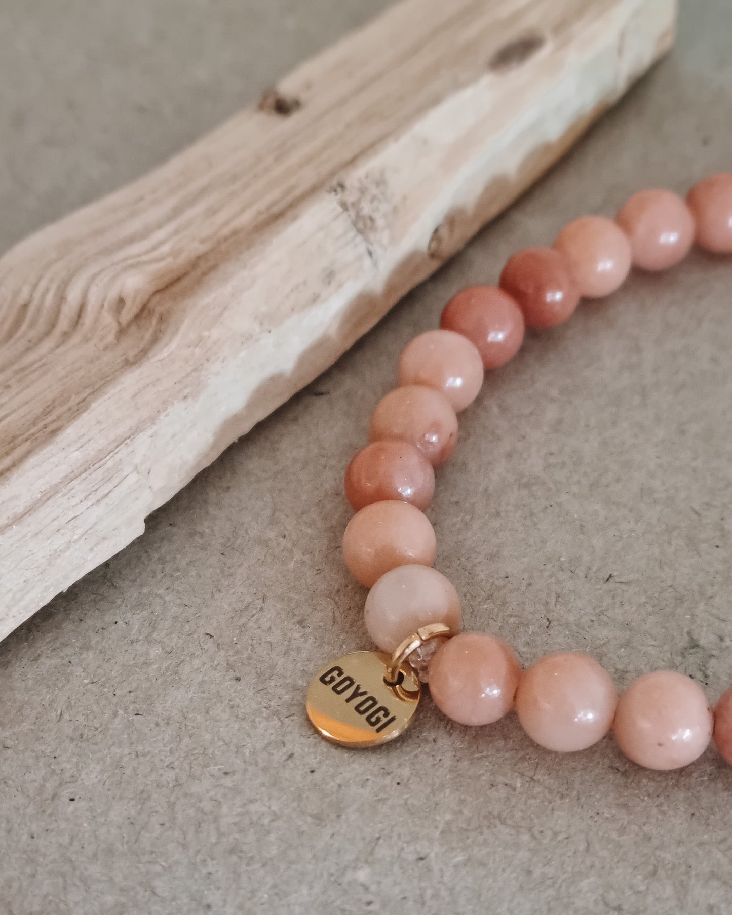 Mantra ENERGY armbånd – Frihet – Rosa aventurin -