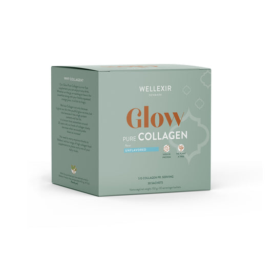 Wellexir Glow Pure Collagen 30 sachet Box -
