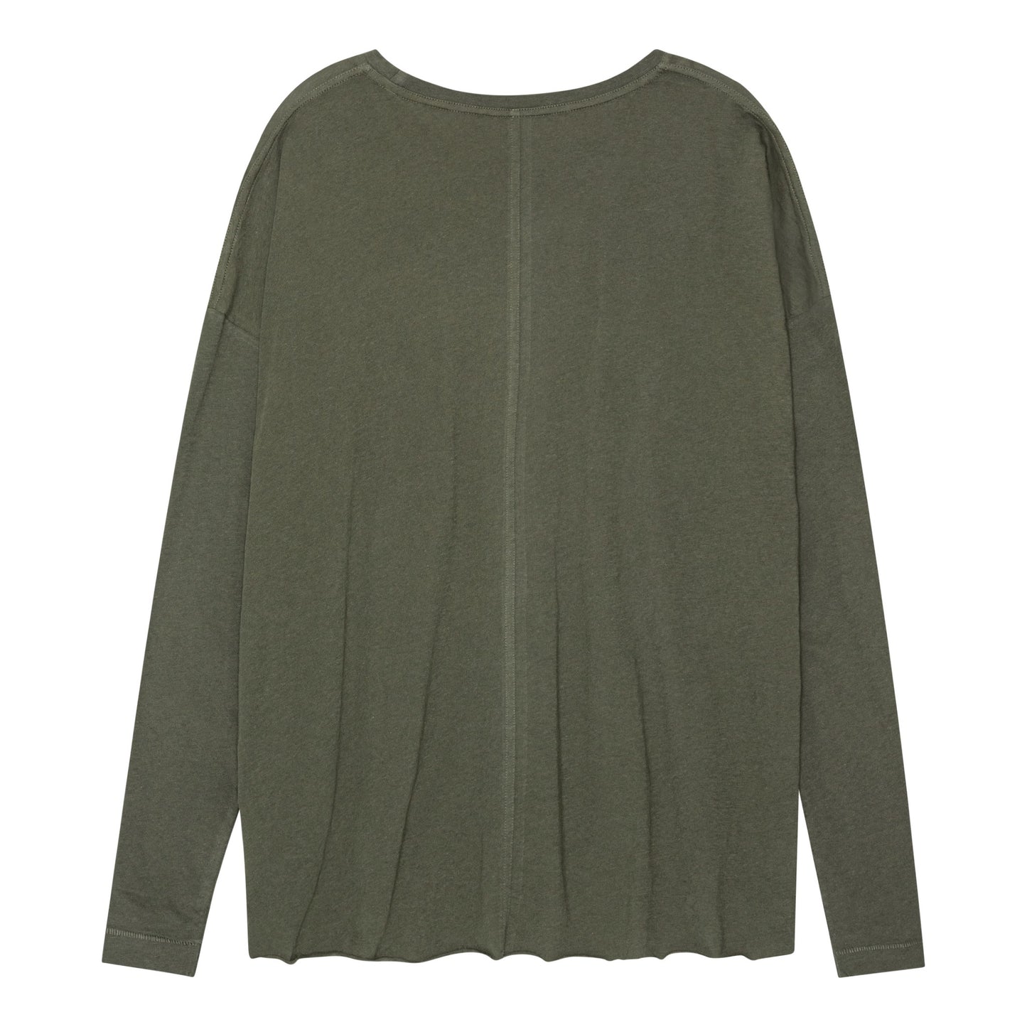 Lion Drapy Tee - Dark Olive