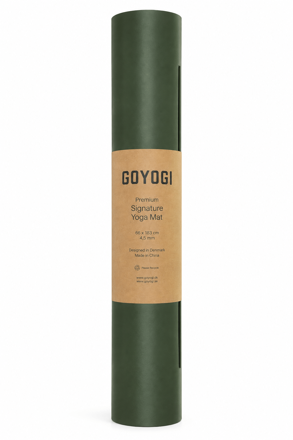 Premium Signature Yoga Mat - Olive Green