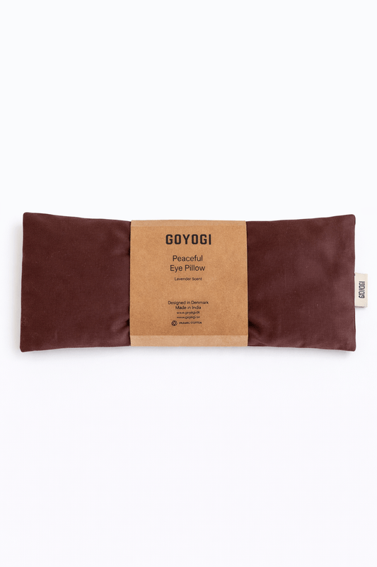 Peaceful Eye Pillow - Dark Brown