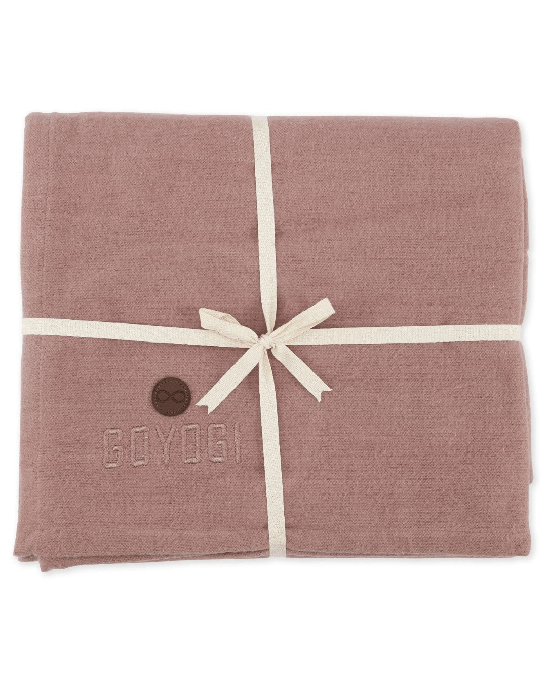 Calm Organic Cotton Yoga Blanket - Rose