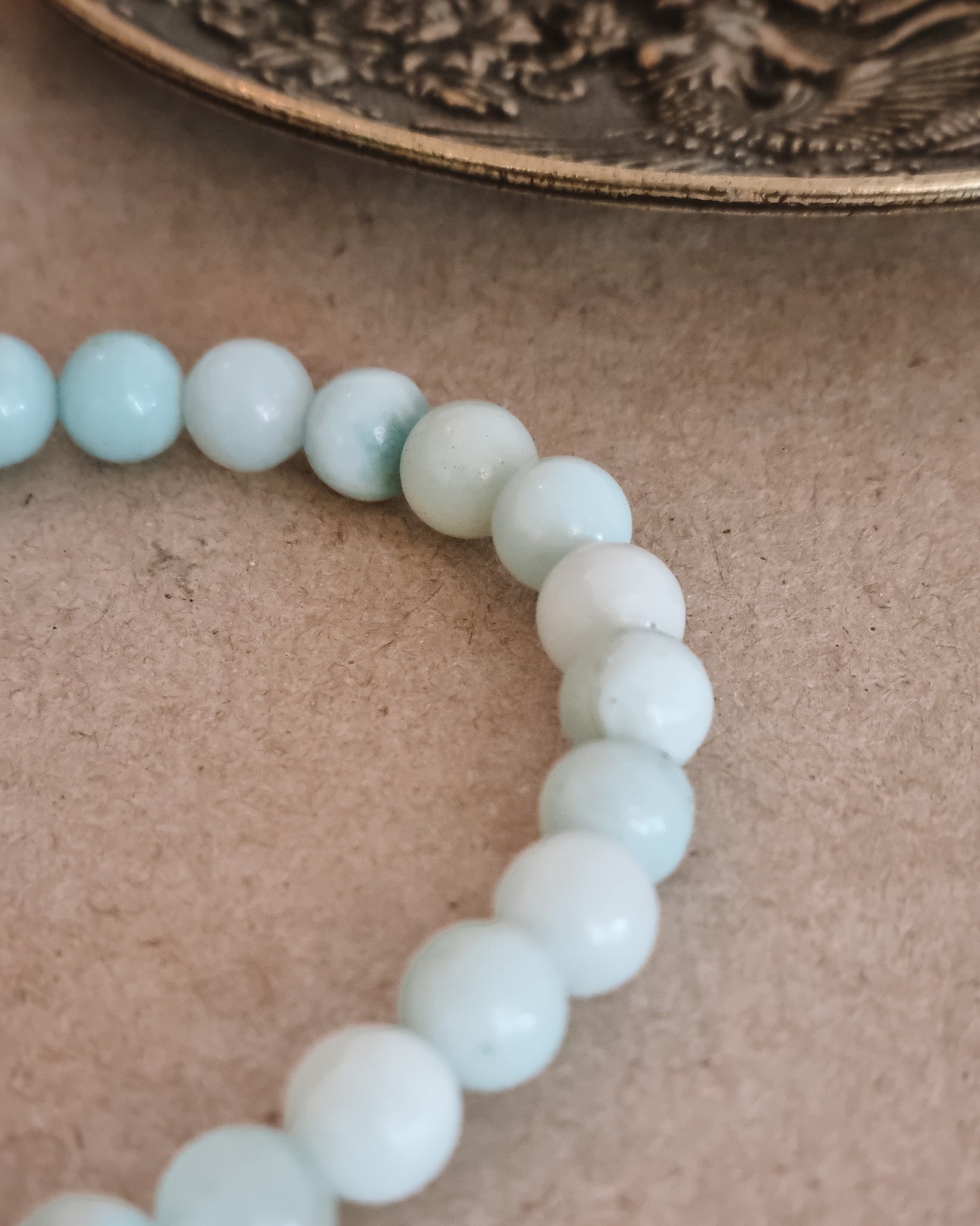 Mantra ENERGY armbånd - Kommunikation - Amazonitt -