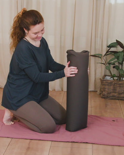 Calm Prana Bolster - Natural